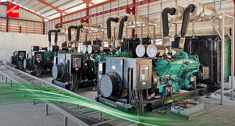 KTA50-G15X KTA50-GS8 KTA50-G8 Cummins 1200 KW diesel generator 1500 kw 1500 kVA 1200 Standby Diesel Generator